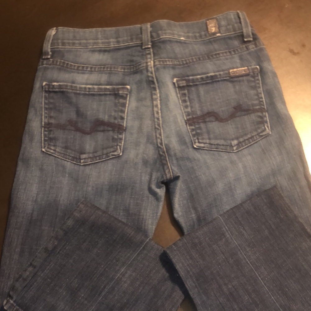 7 for all mankind high waist bootcut